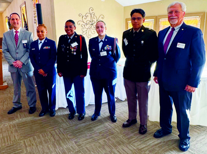MOAA Mahoning and Shenango Valleys Chapter hosts Cadet Night Dinner
